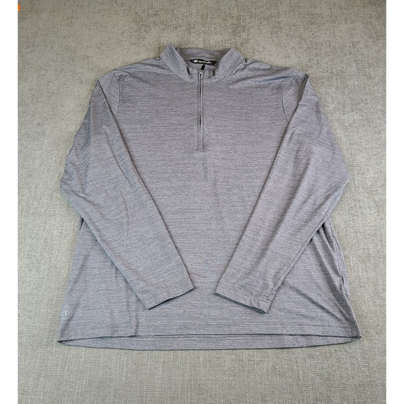 Travis Mathew Gray Zip Up Sweater - Picture 2 of 7